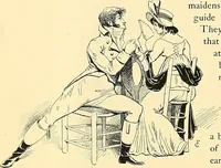 An illustration from Fashion in Paris; the various phases of feminine taste and aesthetics from 1797 to 1897 (1898)