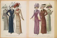 An illustration from [Fashion plates] (1884)