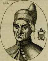An illustration from Fasti ducales ab Anafesto I. ad Silvestrum Valerium Venetorum ducem : cum eorum iconibus, insignibus, nummismatibus publicis, & privatis aere sculptis : inscriptionibus ex aula M. Consilii, ac sepulchralibus : adiectae sunt adnotationes, ad vitam cuiusque principis, rerum, quae omissae fuerant (1696)