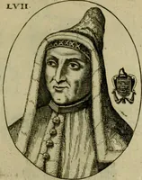 An illustration from Fasti ducales ab Anafesto I. ad Silvestrum Valerium Venetorum ducem : cum eorum iconibus, insignibus, nummismatibus publicis, & privatis aere sculptis : inscriptionibus ex aula M. Consilii, ac sepulchralibus : adiectae sunt adnotationes, ad vitam cuiusque principis, rerum, quae omissae fuerant (1696)