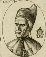 An illustration from Fasti ducales ab Anafesto I. ad Silvestrum Valerium Venetorum ducem : cum eorum iconibus, insignibus, nummismatibus publicis, & privatis aere sculptis : inscriptionibus ex aula M. Consilii, ac sepulchralibus : adiectae sunt adnotationes, ad vitam cuiusque principis, rerum, quae omissae fuerant (1696)