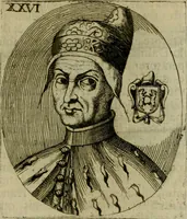 An illustration from Fasti ducales ab Anafesto I. ad Silvestrum Valerium Venetorum ducem : cum eorum iconibus, insignibus, nummismatibus publicis, & privatis aere sculptis : inscriptionibus ex aula M. Consilii, ac sepulchralibus : adiectae sunt adnotationes, ad vitam cuiusque principis, rerum, quae omissae fuerant (1696)