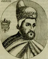 An illustration from Fasti ducales ab Anafesto I. ad Silvestrum Valerium Venetorum ducem : cum eorum iconibus, insignibus, nummismatibus publicis, & privatis aere sculptis : inscriptionibus ex aula M. Consilii, ac sepulchralibus : adiectae sunt adnotationes, ad vitam cuiusque principis, rerum, quae omissae fuerant (1696)