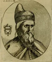 An illustration from Fasti ducales ab Anafesto I. ad Silvestrum Valerium Venetorum ducem : cum eorum iconibus, insignibus, nummismatibus publicis, & privatis aere sculptis : inscriptionibus ex aula M. Consilii, ac sepulchralibus : adiectae sunt adnotationes, ad vitam cuiusque principis, rerum, quae omissae fuerant (1696)