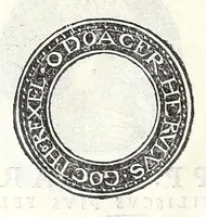 An illustration from Fasti et trivmphi Rom. a Romvlo rege vsqve ad Carolvm V. Caes. Aug., sive, Epitome regum, consulum, dictatorum, magistror. equitum, tribunorum militum consulari potestate, censorum, impp. & aliorum magistratuum Roman. cum orientalium tum occidentalium, ex antiquitatum monumentis maxima cum fide ac diligentia desumpta (1557)