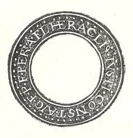 An illustration from Fasti et trivmphi Rom. a Romvlo rege vsqve ad Carolvm V. Caes. Aug., sive, Epitome regum, consulum, dictatorum, magistror. equitum, tribunorum militum consulari potestate, censorum, impp. & aliorum magistratuum Roman. cum orientalium tum occidentalium, ex antiquitatum monumentis maxima cum fide ac diligentia desumpta (1557)