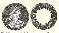 An illustration from Fasti et trivmphi Rom. a Romvlo rege vsqve ad Carolvm V. Caes. Aug., sive, Epitome regum, consulum, dictatorum, magistror. equitum, tribunorum militum consulari potestate, censorum, impp. & aliorum magistratuum Roman. cum orientalium tum occidentalium, ex antiquitatum monumentis maxima cum fide ac diligentia desumpta (1557)