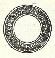 An illustration from Fasti et trivmphi Rom. a Romvlo rege vsqve ad Carolvm V. Caes. Aug., sive, Epitome regum, consulum, dictatorum, magistror. equitum, tribunorum militum consulari potestate, censorum, impp. & aliorum magistratuum Roman. cum orientalium tum occidentalium, ex antiquitatum monumentis maxima cum fide ac diligentia desumpta (1557)