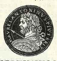 An illustration from Fasti et trivmphi Rom. a Romvlo rege vsqve ad Carolvm V. Caes. Aug., sive, Epitome regum, consulum, dictatorum, magistror. equitum, tribunorum militum consulari potestate, censorum, impp. & aliorum magistratuum Roman. cum orientalium tum occidentalium, ex antiquitatum monumentis maxima cum fide ac diligentia desumpta (1557)