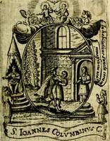 Picture 50 of 287 from Fasti Mariani cum illustrium diuorum imaginib. & elogijs prope DC. in singulos anni menses diésq SS. natales distributis (1630), leaf 104