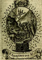 An illustration from Fasti Mariani cum illustrium diuorum imaginib. & elogijs prope DC. in singulos anni menses diésq SS. natales distributis (1630)