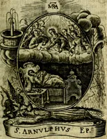 Picture 70 of 287 from Fasti Mariani cum illustrium diuorum imaginib. & elogijs prope DC. in singulos anni menses diésq SS. natales distributis (1630), leaf 146