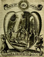 Picture 74 of 287 from Fasti Mariani cum illustrium diuorum imaginib. & elogijs prope DC. in singulos anni menses diésq SS. natales distributis (1630), leaf 154