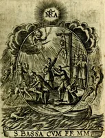 Picture 80 of 287 from Fasti Mariani cum illustrium diuorum imaginib. & elogijs prope DC. in singulos anni menses diésq SS. natales distributis (1630), leaf 166