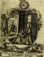 Picture 98 of 287 from Fasti Mariani cum illustrium diuorum imaginib. & elogijs prope DC. in singulos anni menses diésq SS. natales distributis (1630), leaf 202