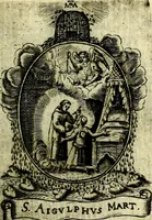 Picture 101 of 287 from Fasti Mariani cum illustrium diuorum imaginib. & elogijs prope DC. in singulos anni menses diésq SS. natales distributis (1630), leaf 210