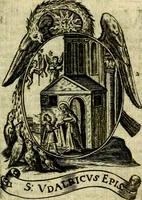 Picture 9 of 287 from Fasti Mariani cum illustrium diuorum imaginib. & elogijs prope DC. in singulos anni menses diésq SS. natales distributis (1630), leaf 22