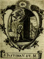 Picture 136 of 287 from Fasti Mariani cum illustrium diuorum imaginib. & elogijs prope DC. in singulos anni menses diésq SS. natales distributis (1630), leaf 280