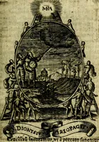 An illustration from Fasti Mariani cum illustrium diuorum imaginib. & elogijs prope DC. in singulos anni menses diésq SS. natales distributis (1630)
