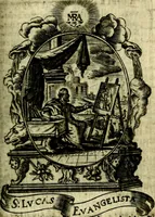 Picture 172 of 287 from Fasti Mariani cum illustrium diuorum imaginib. & elogijs prope DC. in singulos anni menses diésq SS. natales distributis (1630), leaf 354