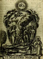 Picture 183 of 287 from Fasti Mariani cum illustrium diuorum imaginib. & elogijs prope DC. in singulos anni menses diésq SS. natales distributis (1630), leaf 376