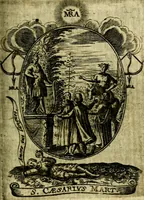 Picture 196 of 287 from Fasti Mariani cum illustrium diuorum imaginib. & elogijs prope DC. in singulos anni menses diésq SS. natales distributis (1630), leaf 404