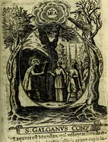 Picture 248 of 287 from Fasti Mariani cum illustrium diuorum imaginib. & elogijs prope DC. in singulos anni menses diésq SS. natales distributis (1630), leaf 510