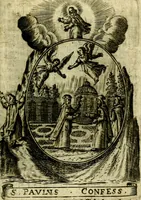 Picture 253 of 287 from Fasti Mariani cum illustrium diuorum imaginib. & elogijs prope DC. in singulos anni menses diésq SS. natales distributis (1630), leaf 520