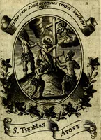 Picture 271 of 287 from Fasti Mariani cum illustrium diuorum imaginib. & elogijs prope DC. in singulos anni menses diésq SS. natales distributis (1630), leaf 560