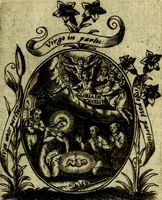 Picture 274 of 287 from Fasti Mariani cum illustrium diuorum imaginib. & elogijs prope DC. in singulos anni menses diésq SS. natales distributis (1630), leaf 568