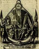 Picture 285 of 287 from Fasti Mariani cum illustrium diuorum imaginib. & elogijs prope DC. in singulos anni menses diésq SS. natales distributis (1630), leaf 590