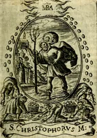 Picture 39 of 287 from Fasti Mariani cum illustrium diuorum imaginib. & elogijs prope DC. in singulos anni menses diésq SS. natales distributis (1630), leaf 82