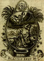 Picture 61 of 291 from Fasti Mariani cum illustrium diuorum imaginib. & elogijs prope DC. in singulos anni menses diésq SS. natales distributis (1630), leaf 138