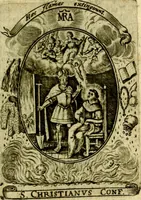 An illustration from Fasti Mariani cum illustrium diuorum imaginib. & elogijs prope DC. in singulos anni menses diésq SS. natales distributis (1630)
