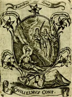 An illustration from Fasti Mariani cum illustrium diuorum imaginib. & elogijs prope DC. in singulos anni menses diésq SS. natales distributis (1630)