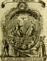 Picture 6 of 291 from Fasti Mariani cum illustrium diuorum imaginib. & elogijs prope DC. in singulos anni menses diésq SS. natales distributis (1630), leaf 22