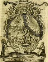 Picture 8 of 291 from Fasti Mariani cum illustrium diuorum imaginib. & elogijs prope DC. in singulos anni menses diésq SS. natales distributis (1630), leaf 26