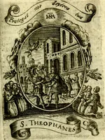 Picture 121 of 291 from Fasti Mariani cum illustrium diuorum imaginib. & elogijs prope DC. in singulos anni menses diésq SS. natales distributis (1630), leaf 262