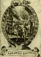 An illustration from Fasti Mariani cum illustrium diuorum imaginib. & elogijs prope DC. in singulos anni menses diésq SS. natales distributis (1630)