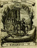 Picture 131 of 291 from Fasti Mariani cum illustrium diuorum imaginib. & elogijs prope DC. in singulos anni menses diésq SS. natales distributis (1630), leaf 282