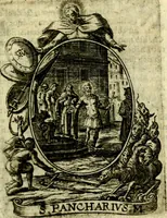 Picture 133 of 291 from Fasti Mariani cum illustrium diuorum imaginib. & elogijs prope DC. in singulos anni menses diésq SS. natales distributis (1630), leaf 286