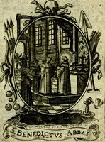 Picture 139 of 291 from Fasti Mariani cum illustrium diuorum imaginib. & elogijs prope DC. in singulos anni menses diésq SS. natales distributis (1630), leaf 298