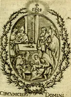 Picture 9 of 291 from Fasti Mariani cum illustrium diuorum imaginib. & elogijs prope DC. in singulos anni menses diésq SS. natales distributis (1630), leaf 32