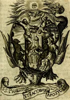 An illustration from Fasti Mariani cum illustrium diuorum imaginib. & elogijs prope DC. in singulos anni menses diésq SS. natales distributis (1630)