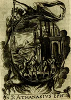 Picture 199 of 291 from Fasti Mariani cum illustrium diuorum imaginib. & elogijs prope DC. in singulos anni menses diésq SS. natales distributis (1630), leaf 426