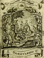 Picture 213 of 291 from Fasti Mariani cum illustrium diuorum imaginib. & elogijs prope DC. in singulos anni menses diésq SS. natales distributis (1630), leaf 454