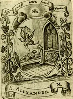 Picture 216 of 291 from Fasti Mariani cum illustrium diuorum imaginib. & elogijs prope DC. in singulos anni menses diésq SS. natales distributis (1630), leaf 460