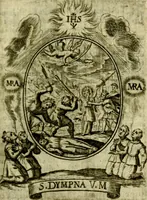 Picture 223 of 291 from Fasti Mariani cum illustrium diuorum imaginib. & elogijs prope DC. in singulos anni menses diésq SS. natales distributis (1630), leaf 474