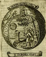 Picture 225 of 291 from Fasti Mariani cum illustrium diuorum imaginib. & elogijs prope DC. in singulos anni menses diésq SS. natales distributis (1630), leaf 478