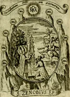 Picture 236 of 291 from Fasti Mariani cum illustrium diuorum imaginib. & elogijs prope DC. in singulos anni menses diésq SS. natales distributis (1630), leaf 500